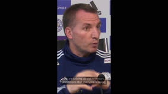 Rodgers confirms three Leicester players have shown coronavirus symptoms