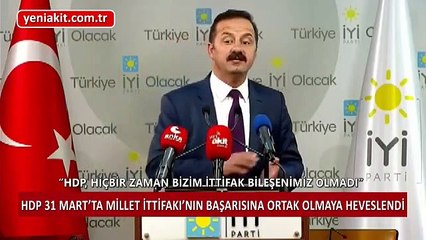 Yavuz Ağıralioğlu’ndan HDP tepkisi! 'Millet İttifakı'nın muhtemel başarısına ortak olmaya heveslendiler'