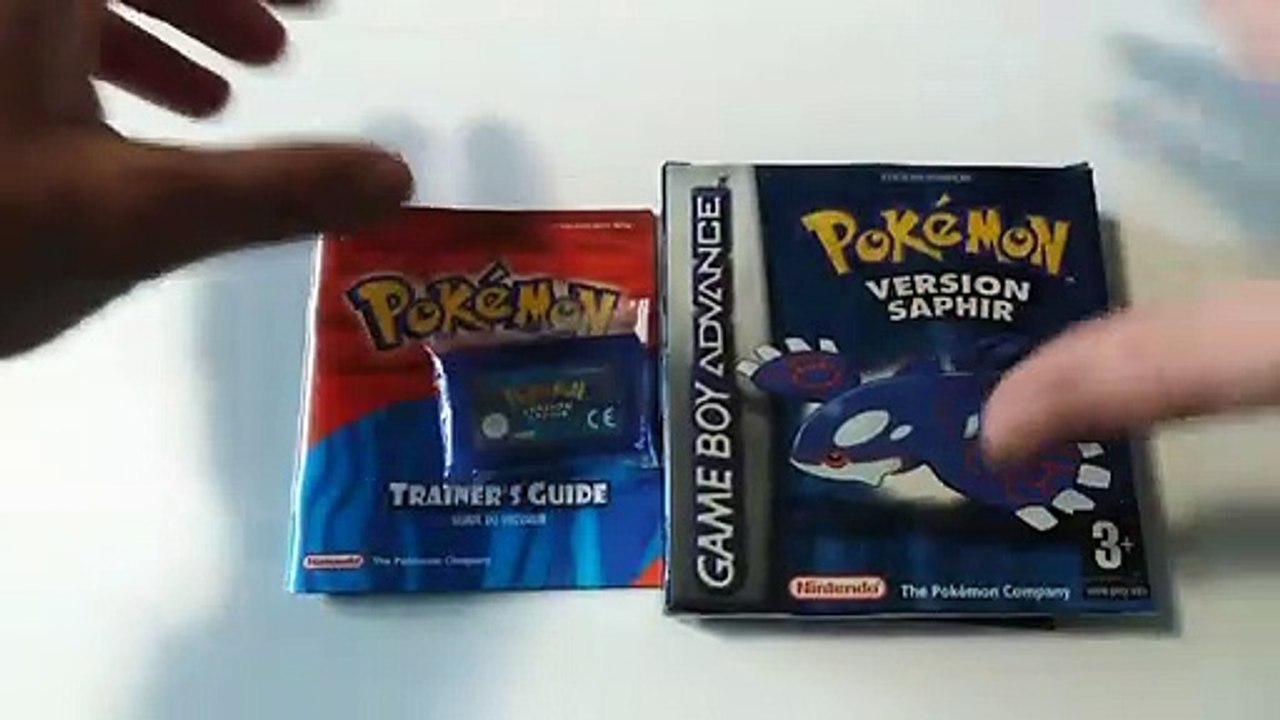 La collection de bigvilo #034: Pokémon version Saphir (Gameboy Advance)