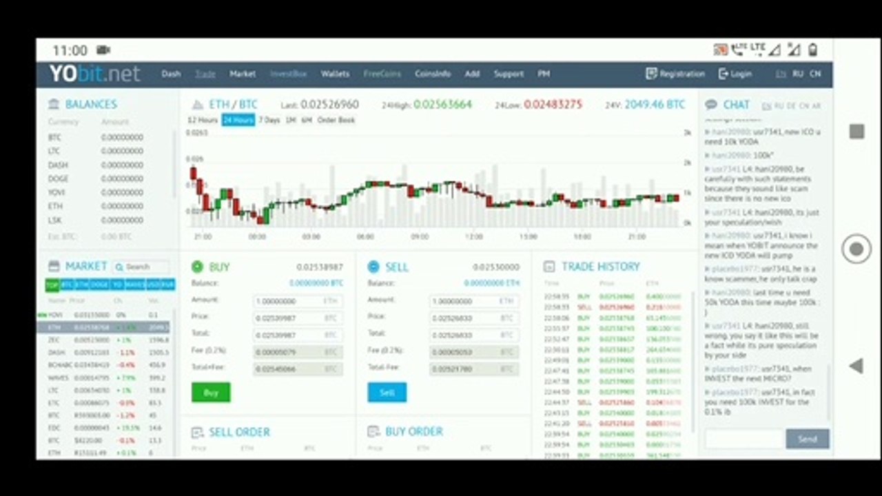 Yobit CryptoCurrency Exchange Account Create Method#CNB Token deposit + withdraw Start in Yobit Exch