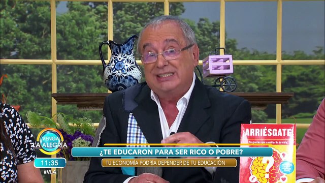 ¿Te educaron para ser rico o pobre? ¡Descúbrelo y aprende a manejar tus finanzas! | Venga La Alegría