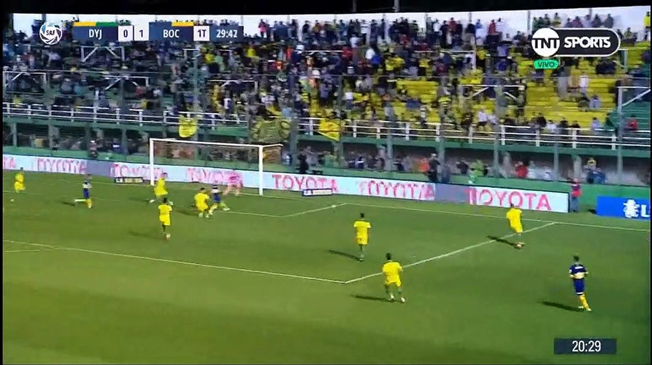 Superliga Argentina 2019/2020: Defensa y Justicia  0 - 1 Boca Jrs  (1mer Tiempo)