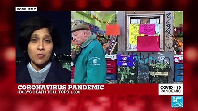 Coronavirus Pandemic: COVID19 death toll tops 1,000 in Italy