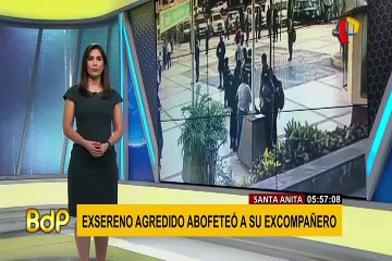 Santa Anita: exsereno que denunció agresión abofeteo primero a su excompañero