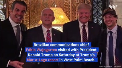 Trump Met With Brazilian Official Who Has Tested Positive for Coronavirus