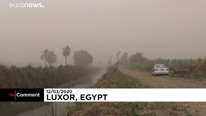 Песчаная буря в Луксоре