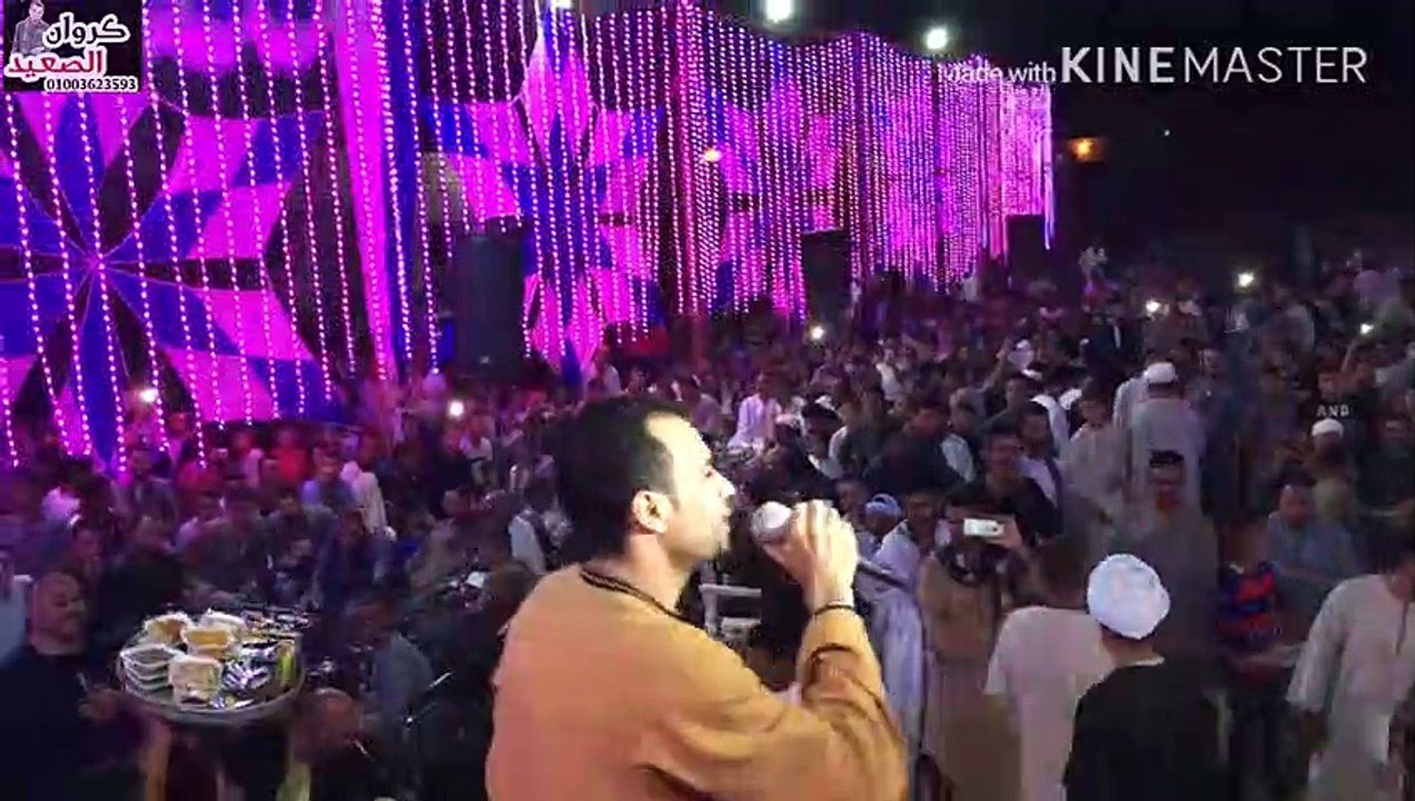 احمد عادل والموسيقار مهند السعيد مكسرين الدنيا افراح الكعمات بمركز ابوتشت فرحه العمده قرني