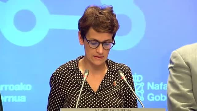 El Gobierno de Navarra suspende la actividad docente presencial a partir del lunes