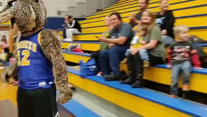 Girl Tears up after Surprise Visit from Her Deployed Brother Disguised as Mascot