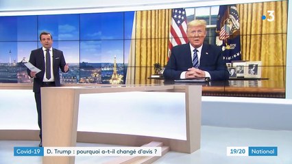 Coronavirus : Donald Trump met toute l'Europe en quarantaine