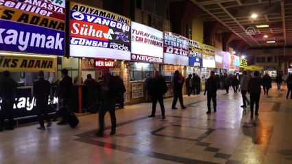 Otogarlarda tatil yoğunluğu - ADANA