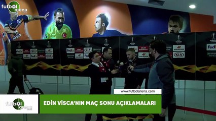 Edin Visca'nın Kopenhag maçı sonrası açıklamaları