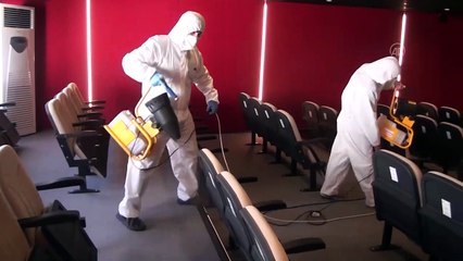 Ceza infaz kurumlarında ve adliyelerde dezenfekte çalışması yapıldı - ANKARA/İSTANBUL