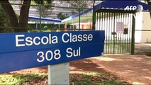 Escolas fechadas em Brasília