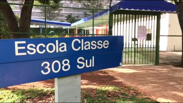 Escolas fechadas em Brasília