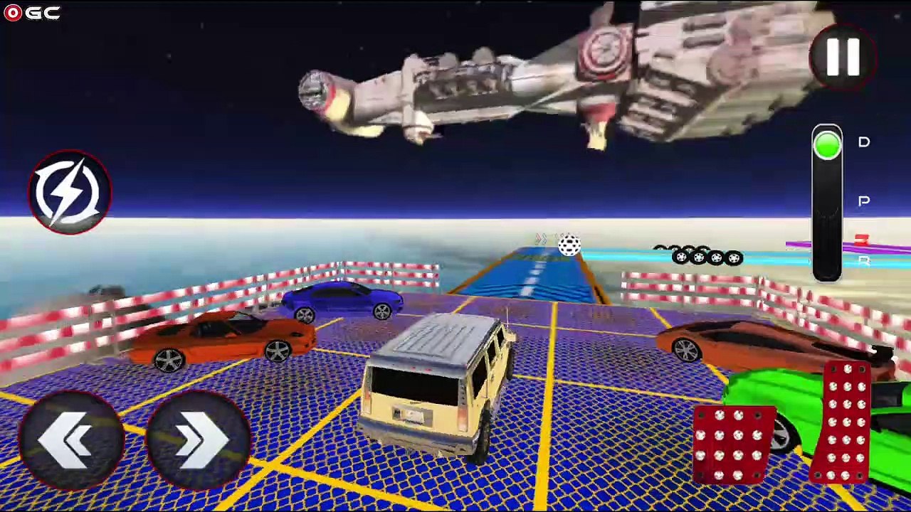 Ramp Mega Jeep Stunts Racing Impossible Tracks - Speed Car Game - Android GamePlay