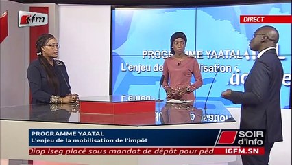 SOIR D'INFO - Français - Invité : ALAIN PAUL SENE - Pr : NDEYE ARAME TOURÉ - 12 Mars 2020