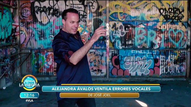 EN EXCLUSIVA Alejandra Ávalos habla sobre los errores de José Joel. | Venga La Alegría