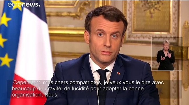 Covid-19 : le président Macron annonce la fermeture des établissements scolaires à partir de lundi