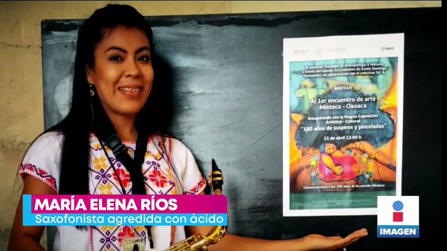 María Elena Ríos, su vida después de ser atacada con ácido