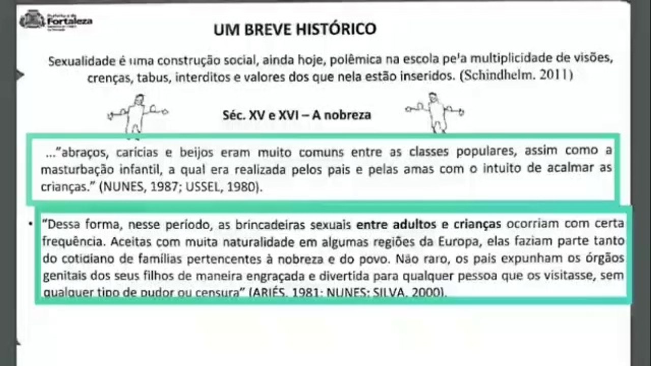 Prefeitura do Ceará incentivando a peddofilia???