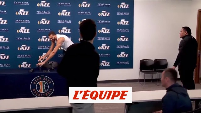 Gobert en pleine polémique - Basket - EDS