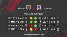 Previa partido entre Mérida AD y CD Badajoz Jornada 29 Segunda División B
