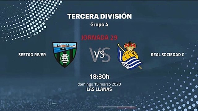 Previa partido entre Sestao River y Real Sociedad C Jornada 29 Tercera División