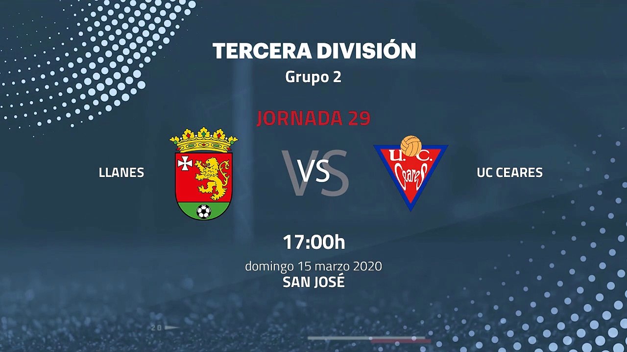 Previa partido entre Llanes y UC Ceares Jornada 29 Tercera División