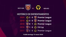 Previa partido entre West Ham y Wolves Jornada 30 Premier League