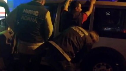 Adana'da helikopter destekli narkotik uygulaması