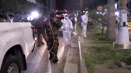 Kerkük'te koronavirüse karşı kapsamlı dezenfekte çalışmaları başladı