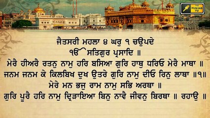 ਸ਼੍ਰੀ ਹਰਿਮੰਦਰ ਸਾਹਿਬ ਤੋਂ ਅੱਜ ਦਾ ਹੁਕਮਨਾਮਾ Mukhwak from Shri Darbar sahib Amritsar