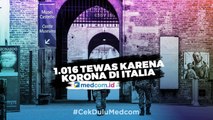 1.016 Meninggal karena Korona, Italia Terparah di Eropa