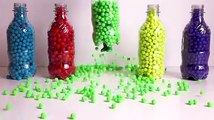 Learn Colors Balloons Bottles Beads and Balls, Learn Colors Pj Masks Surprise Toys