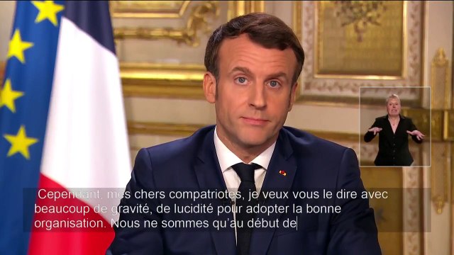 L'intégralité du discours aux Français d'Emmanuel Macron le 12 mars annonçant les mesures pour lutter contre le coronavirus