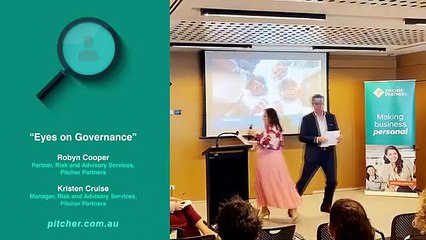 2020" Eyes on Governance" with Pitcher Partners and Orbit Hub