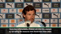 Villas-Boas not happy with France's response to coronavirus