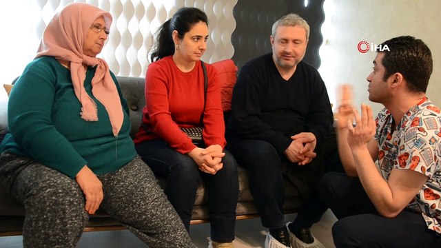 Koltuk değneğiyle girdi, yürüyerek çıktı