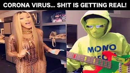 MonoNeon & Cardi B - "CORONA VIRUS... SH!T IS GETTING REAL"