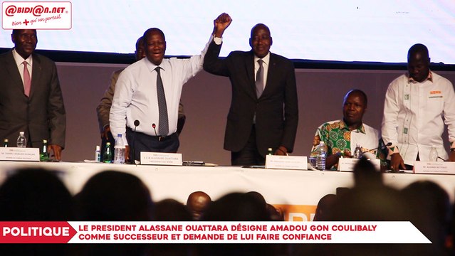 Alassane Ouattara désigne Amadou Gon Coulibaly comme successeur et demande de lui faire confiance