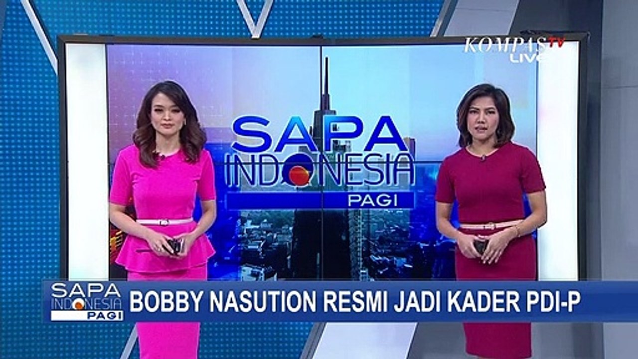 Resmi! Bobby Nasution Jadi Kader PDI-P