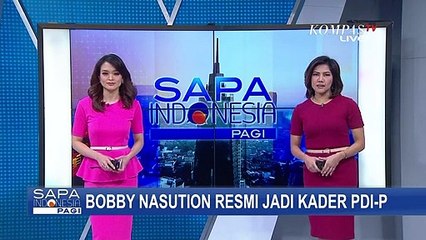 Resmi! Bobby Nasution Jadi Kader PDI-P