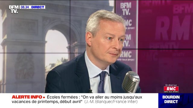 Coronavirus: Oui , la crise sanitaire est plus grave que prévue , estime Bruno Le Maire