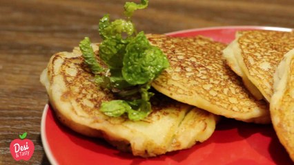 Potato Pancakes / آلو کے پین کیکس