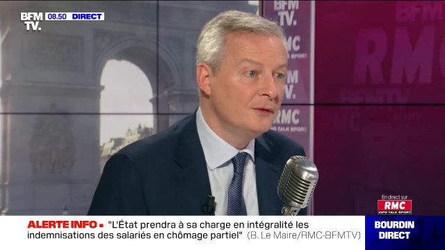 Bruno Le Maire: Nous aiderons toutes les entreprises dans lesquelles l'État a une participation