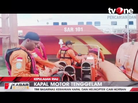 KM Lintas Laut Tenggelam, 3 ABK Selamat, Nakhoda Hilang