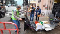 Hong Kong charity distributes hygiene kits to street cleaners to fight coronavirus