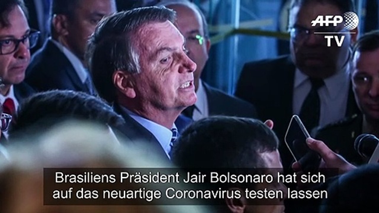 Bolsonaro nach Besuch bei Trump auf Coronavirus getestet