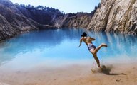 Ce mystérieux lac espagnol rend malade les influenceurs qui s'y baignent